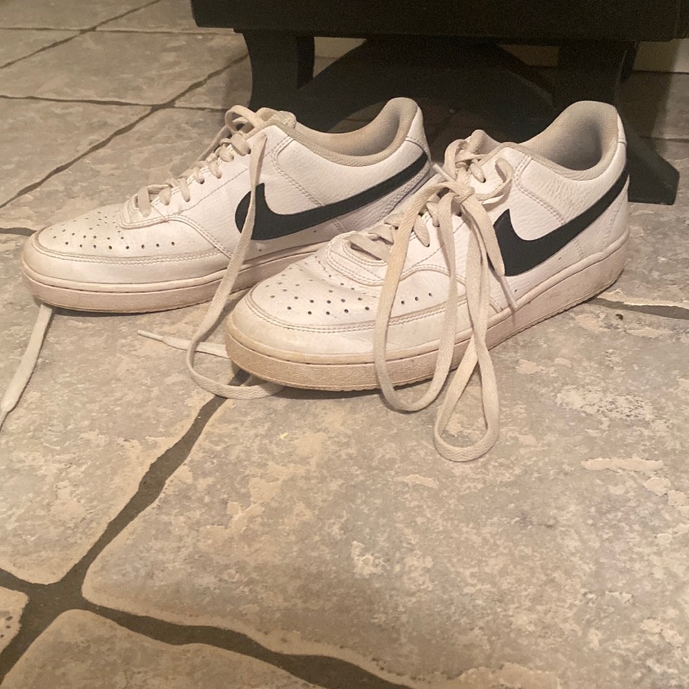 White sneakers